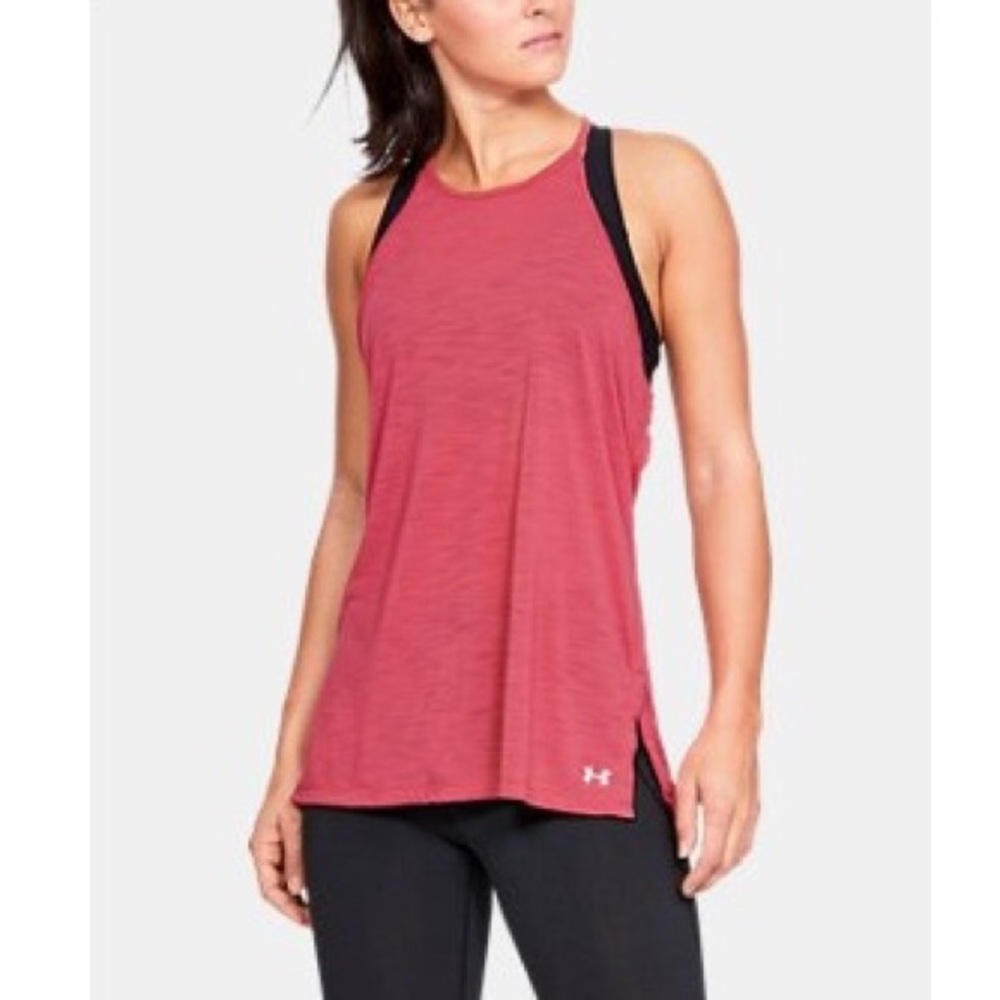 ❌SOLD❌ Under Armour Threadborne High Neck Tank